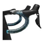 Supacaz Super Sticky Kush Tsunami Blue Refractor bar tape on a road bike