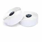 Two rolls of Supacaz Super Sticky Kush white bar tape
