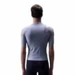 UKE RC200 cycling jersey back view with rear pockets, Dusky Purple