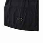UKE RC200 cycling jersey rear pockets and hem, Black